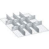 Verdeler 27x36E, FH 50 3 sw 36E, 8 ts