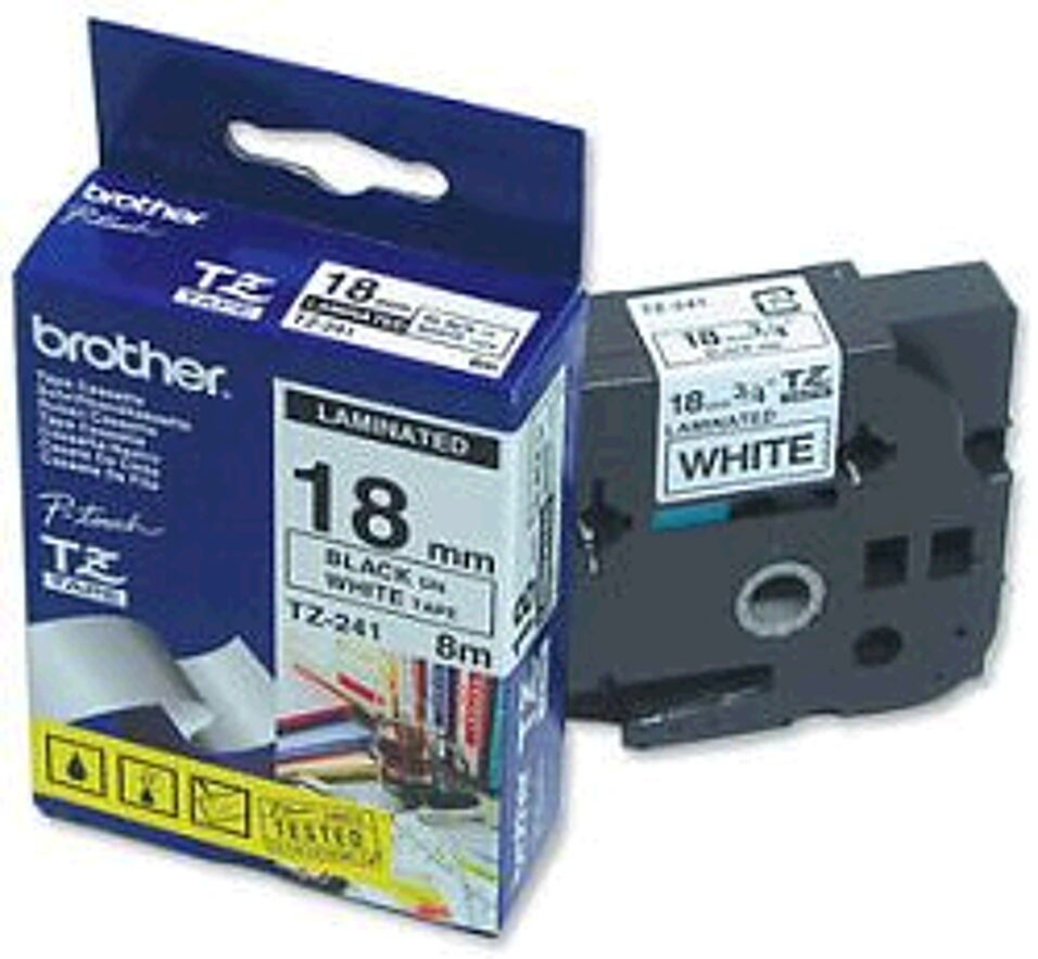 Product afbeelding Clean Marker markeertape p-touch 18 mm