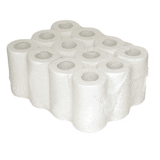 Clark poetspapier op rol mini cellulose verlijmd 480164