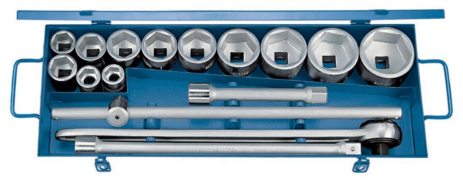 Product afbeelding Gedore Dopsleutelset 3/4" 16-dlg 6-kant 22-60 mm 32 FMZ