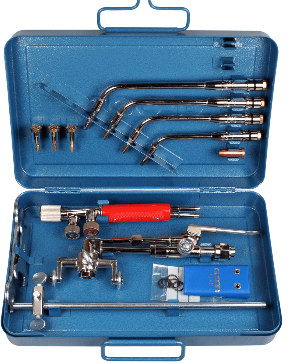 Product afbeelding Gloor lilliput las-en snijset acetyleen met vaste tules 3945-M6