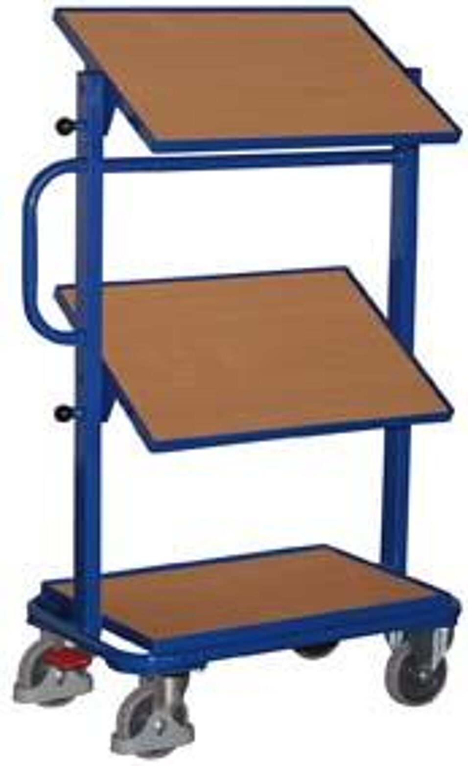 Product afbeelding Bijzetwagen 200 kg met bodempl. verstelb.