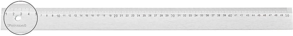 Format liniaal staal 1000 x 5 x 40mm