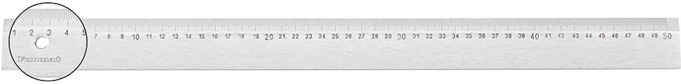 Product afbeelding Format Stalen liniaal 1000x40x5mm