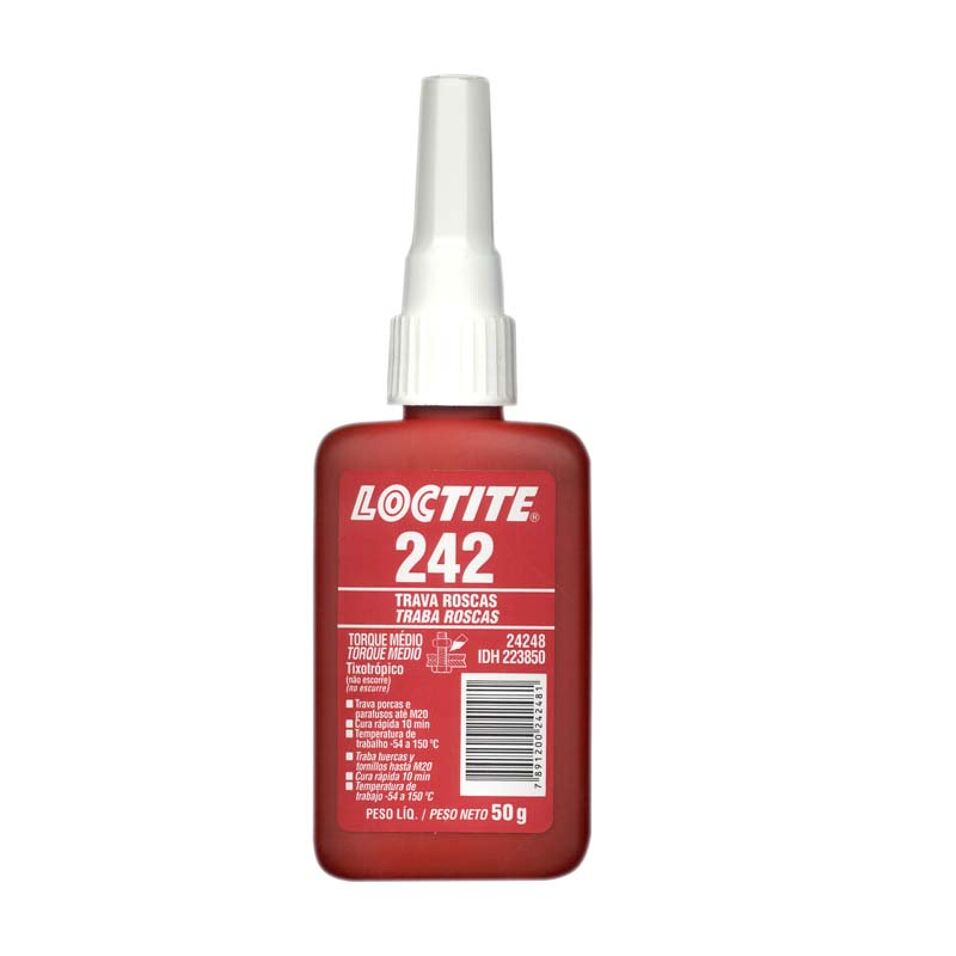 Product afbeelding Loctite schroefdraadborging 242 50 ml