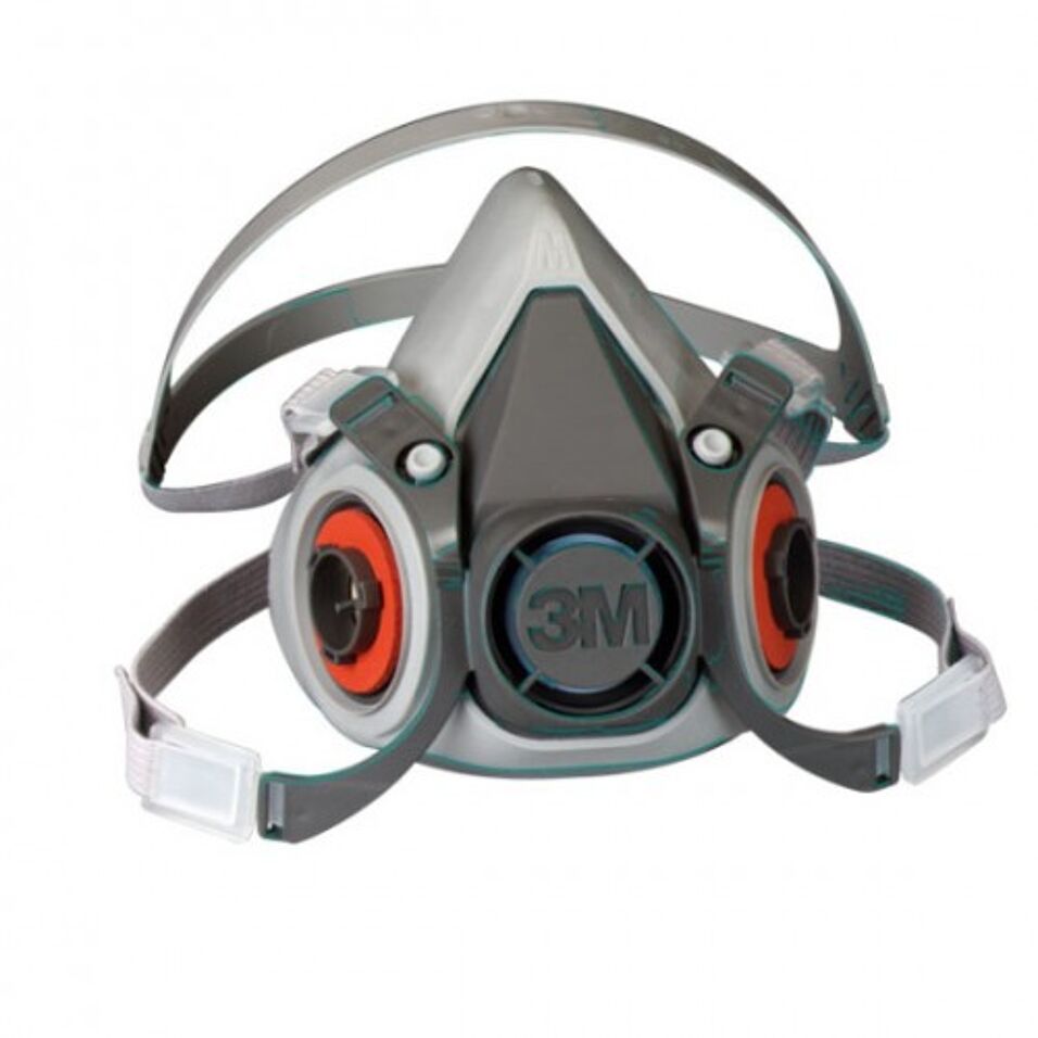 Product afbeelding 3M halfgelaatsmasker, maat S, 6100