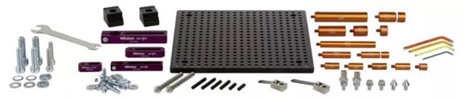 Product afbeelding Mitutoyo ophangsysteem eco-fix kit S, CMM Eco-Fix series, 59 delig