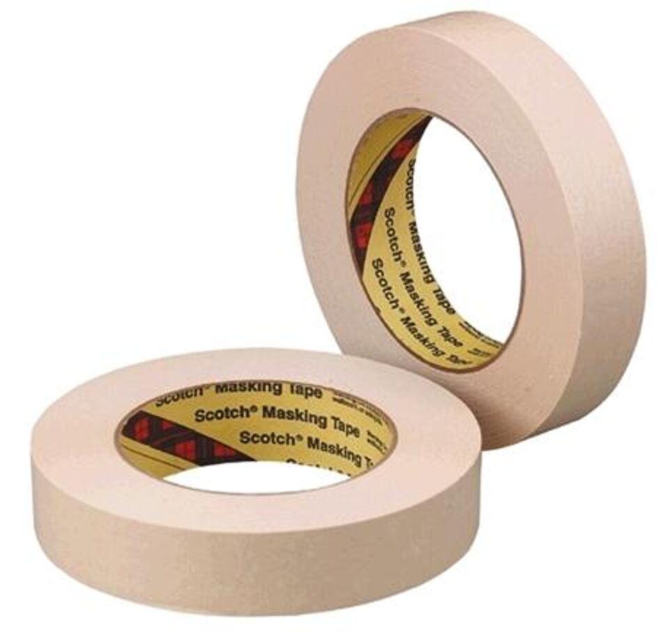 Product afbeelding Scotch Crepe Afplaktape 202, Beige, 36 mm x 50 m, 0.17 mm