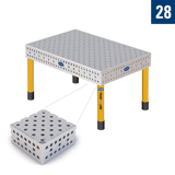 Demmeler opspantafel PL 1500x1000x850 mm