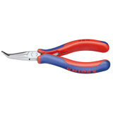 Knipex Elektronica-punttang vlak-ronde lange 45gr. bekken 145mm