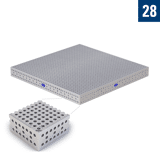 Demmeler opspantafel PP 2000x2000x200 mm