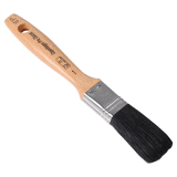Platte kwast Classic zwart       1.5