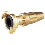 Straalpijp met snelkoppeling messing 1"