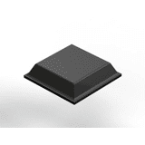3M rubber dop vierkant 12.7x 3.1mm a3000st