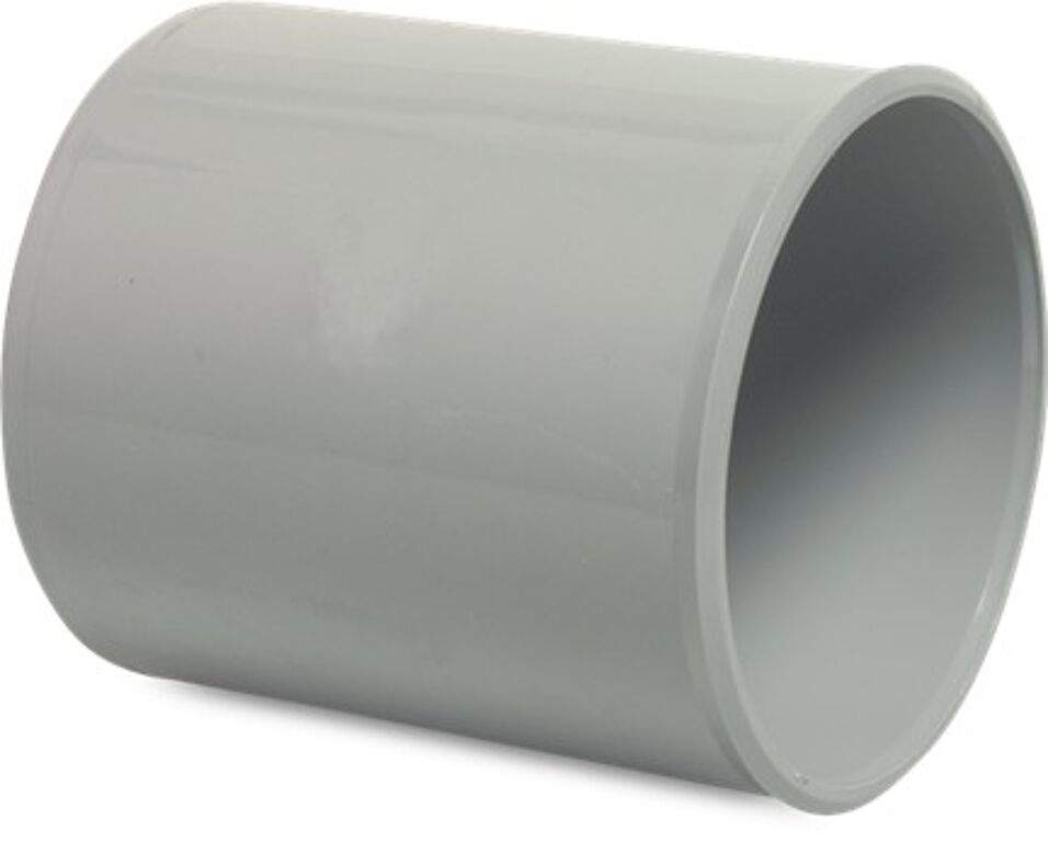 Product afbeelding Sok PVC-U 40 mm lijmmof grijs KOMO