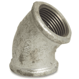 Knie 45gr. nr.120 verzinkt 3/8"