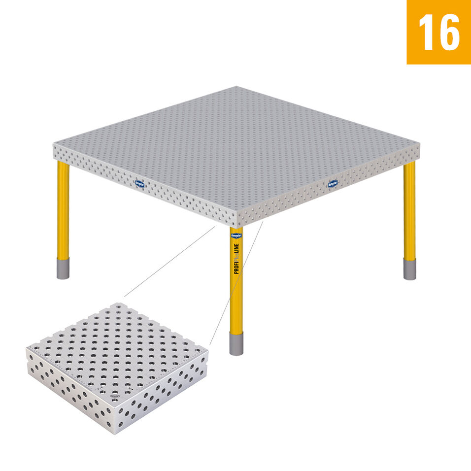 Product afbeelding Demmeler opspantafel PL 1500x1500x850 mm