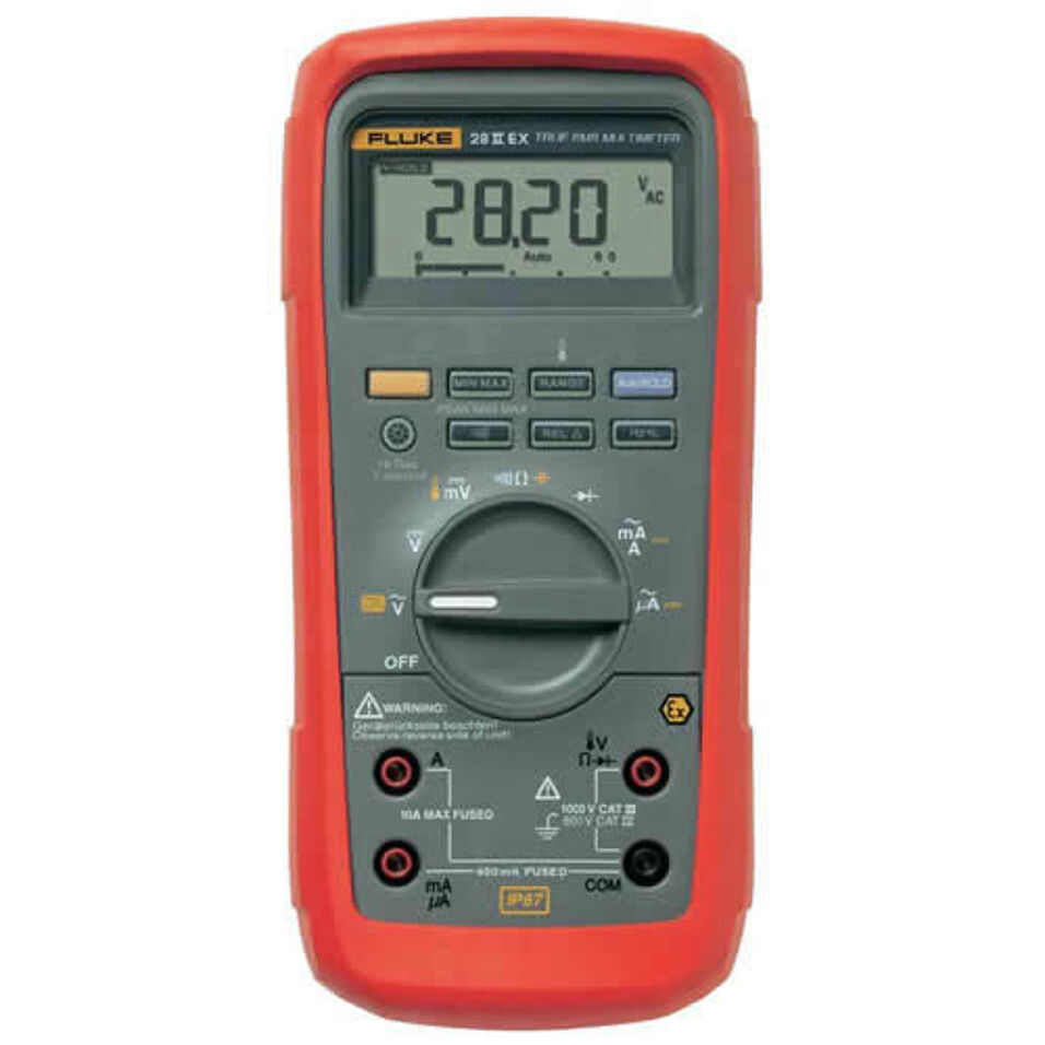 Product afbeelding Fluke 28 II Ex intrinsiek veilige digitale True-RMS-multimeter