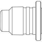 Ersa vlammondstuk 0G132BE/SB