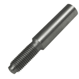 Conische pen met buitendraad DIN 7977 Staal - 8x65 mm