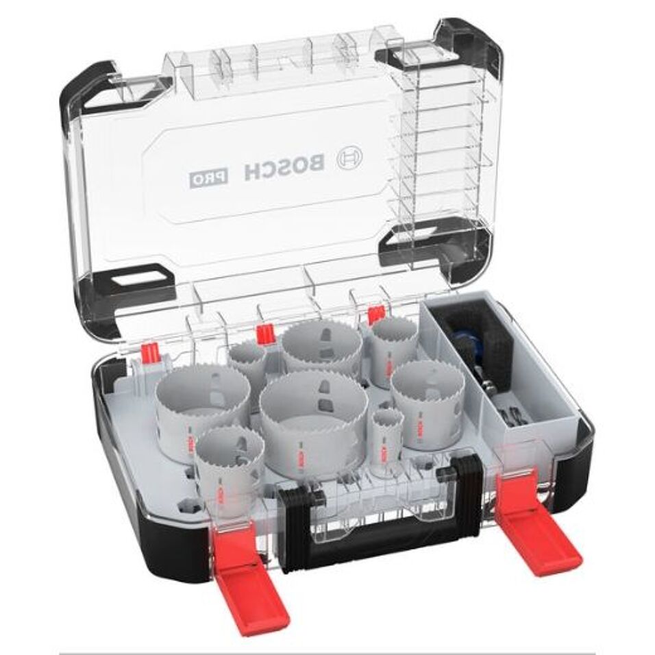 Product afbeelding Bosch gatzaagset Pro PC-Plus 11 delig, 25-32-40-54-60-68-76-86mm