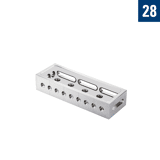 Demmeler afstandsbalk c-vorm L 500 links