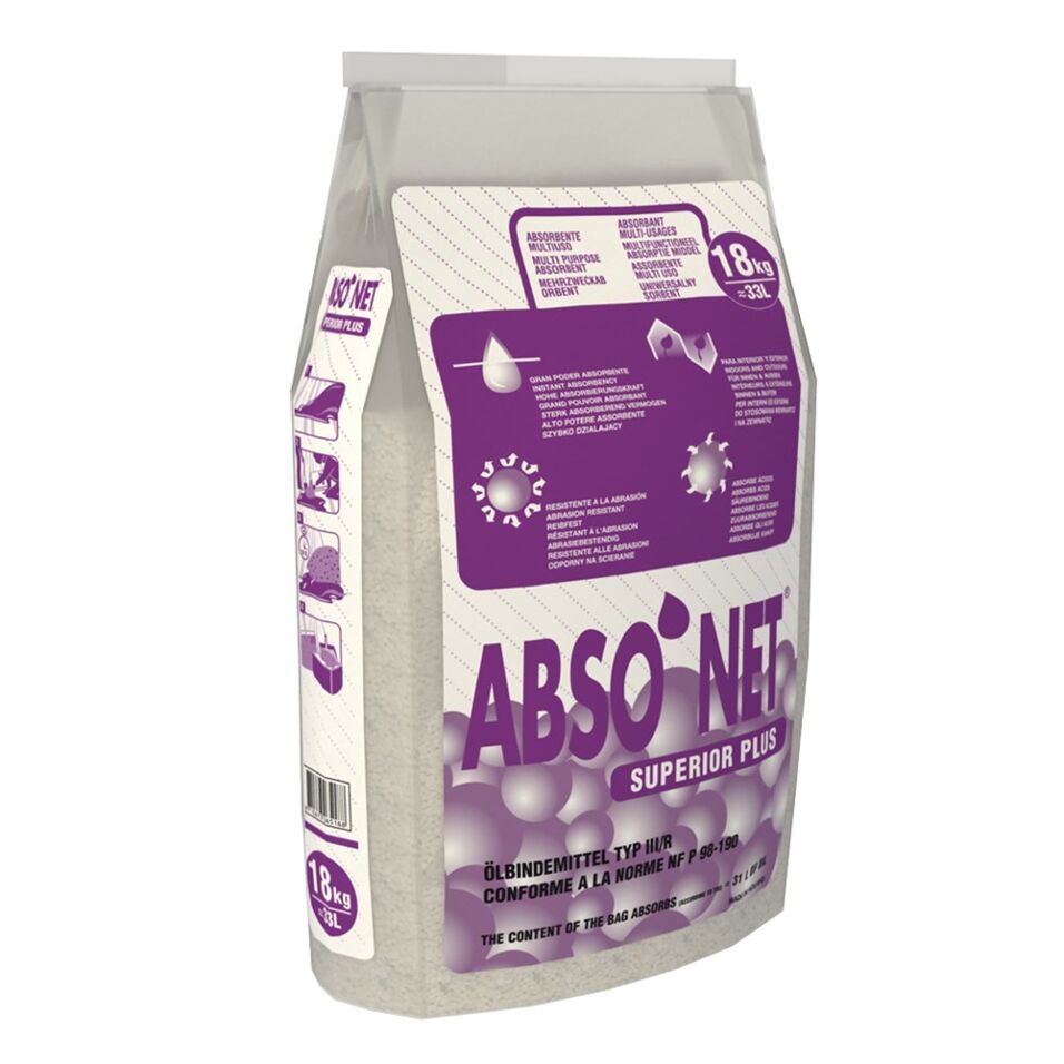 Product afbeelding Absorptiekorrels Superior PLUS middel 18kg