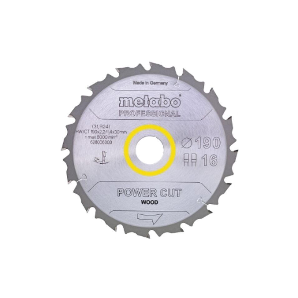 Product afbeelding Metabo Cirkelzaagblad HW/CT 160x20 10 WZ