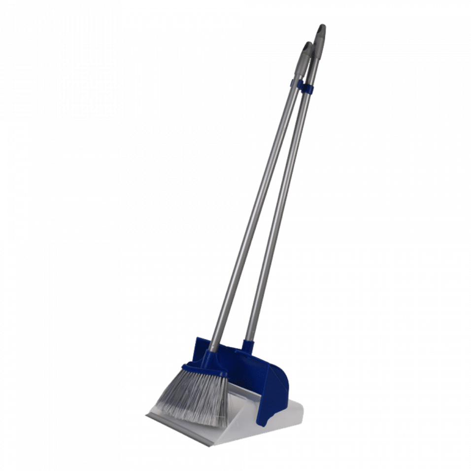 Product afbeelding Stoffer en blik met steel lange     5701