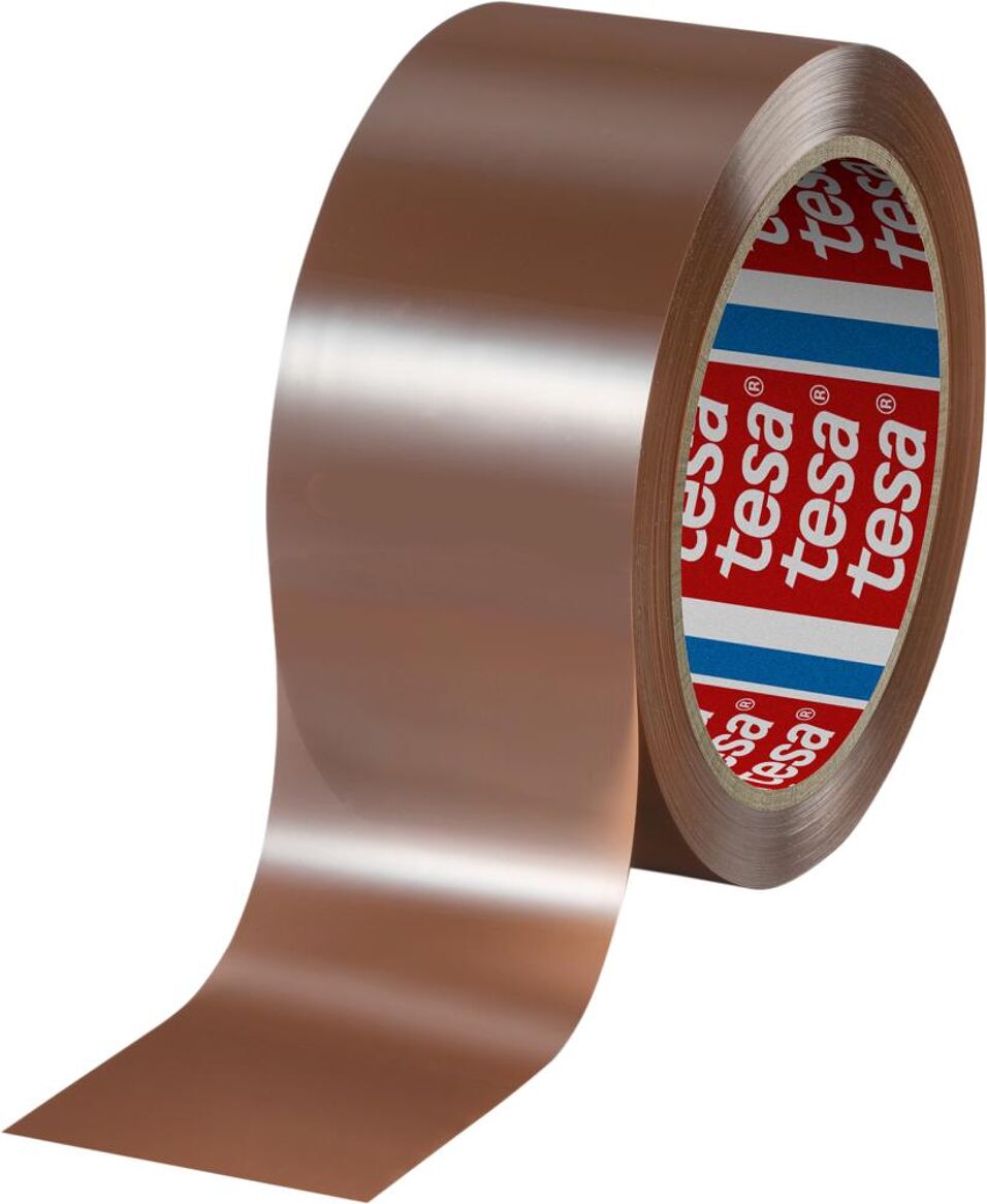 Product afbeelding tesapack 60412 66mx50mm bruingeel  