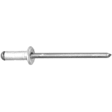 Goebel Universele blindklinknagel staal/staal, platbolkop 4,0x10 mm