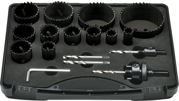 Format Gatzagen-set voor professioneel gebruik HSS-Bi 16-76mm