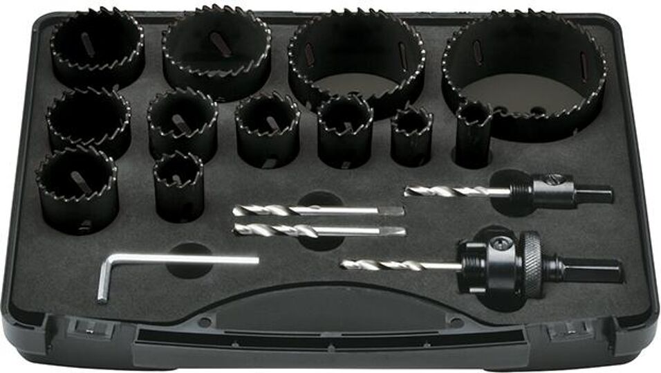 Product afbeelding Format Gatzagen-set voor professioneel gebruik HSS-Bi 16-76mm