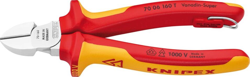 Product afbeelding Knipex zijsnijtang VDE 7006 T      160mm