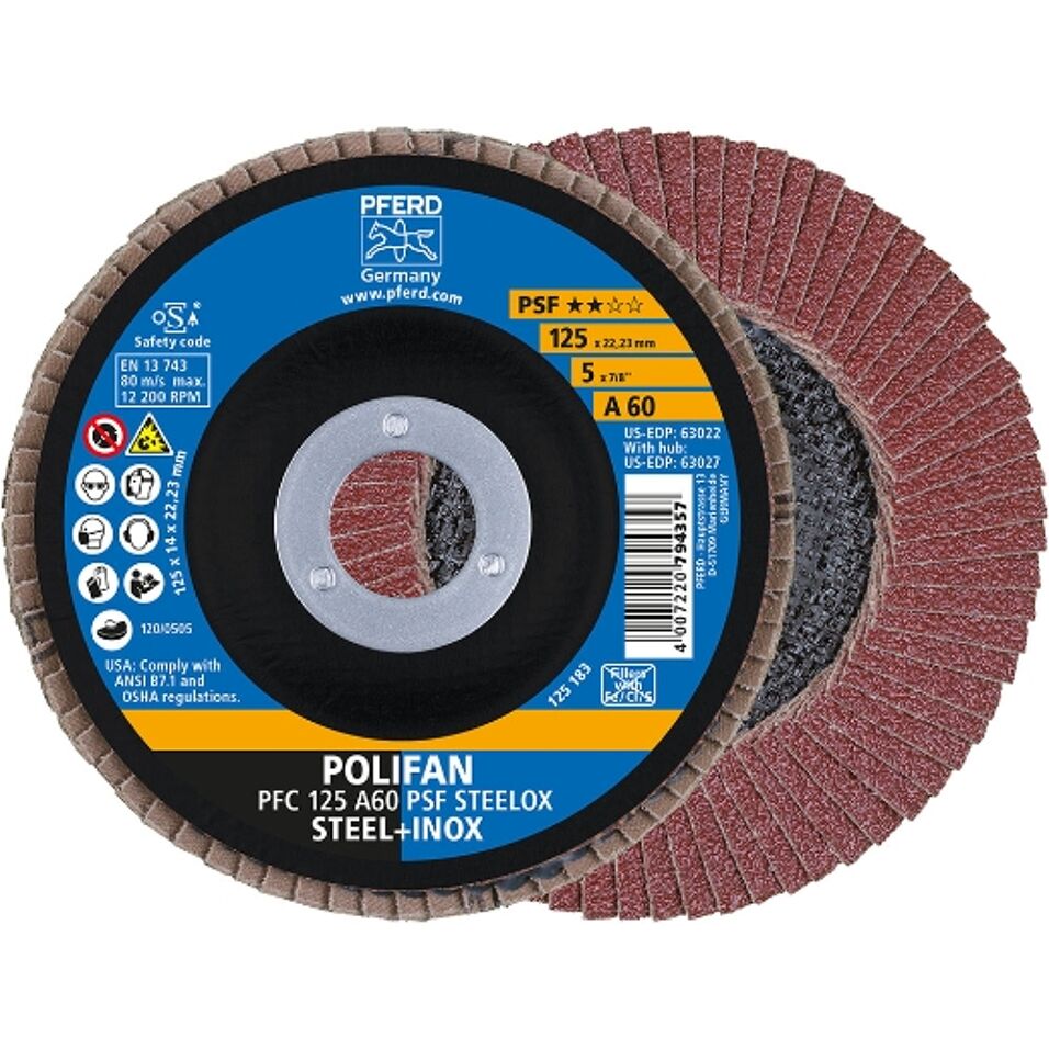 Product afbeelding Pferd lamellenschijf pfc 125 a 60 psf