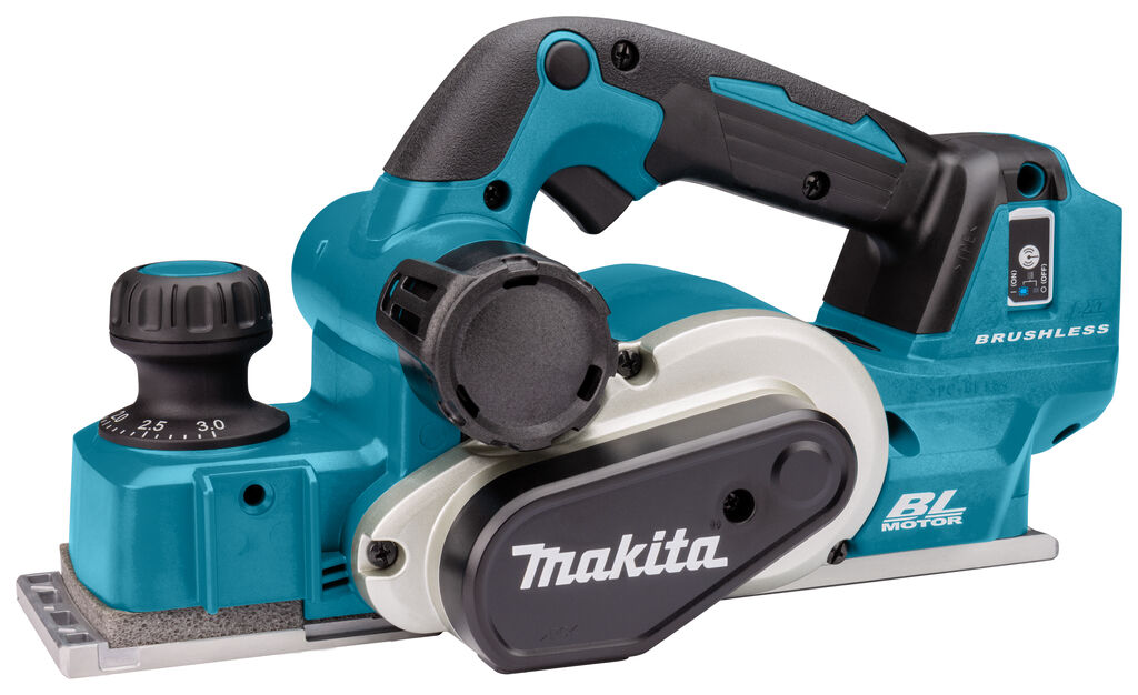 Makita accu schaafmachine 82mm  DKP181ZJ