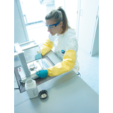 Dupont mouwen Tychem C geel PS32LA 50 cm