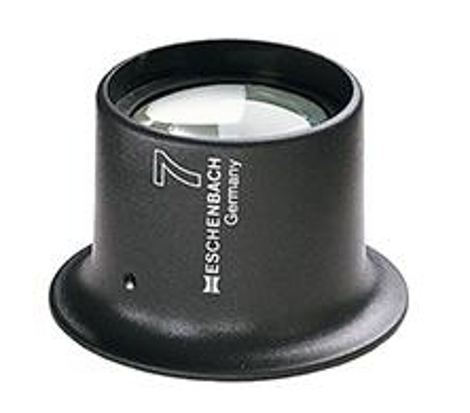 Product afbeelding Eschenbach Horlogemakersloep 7-voudige vergroting, plankonvex