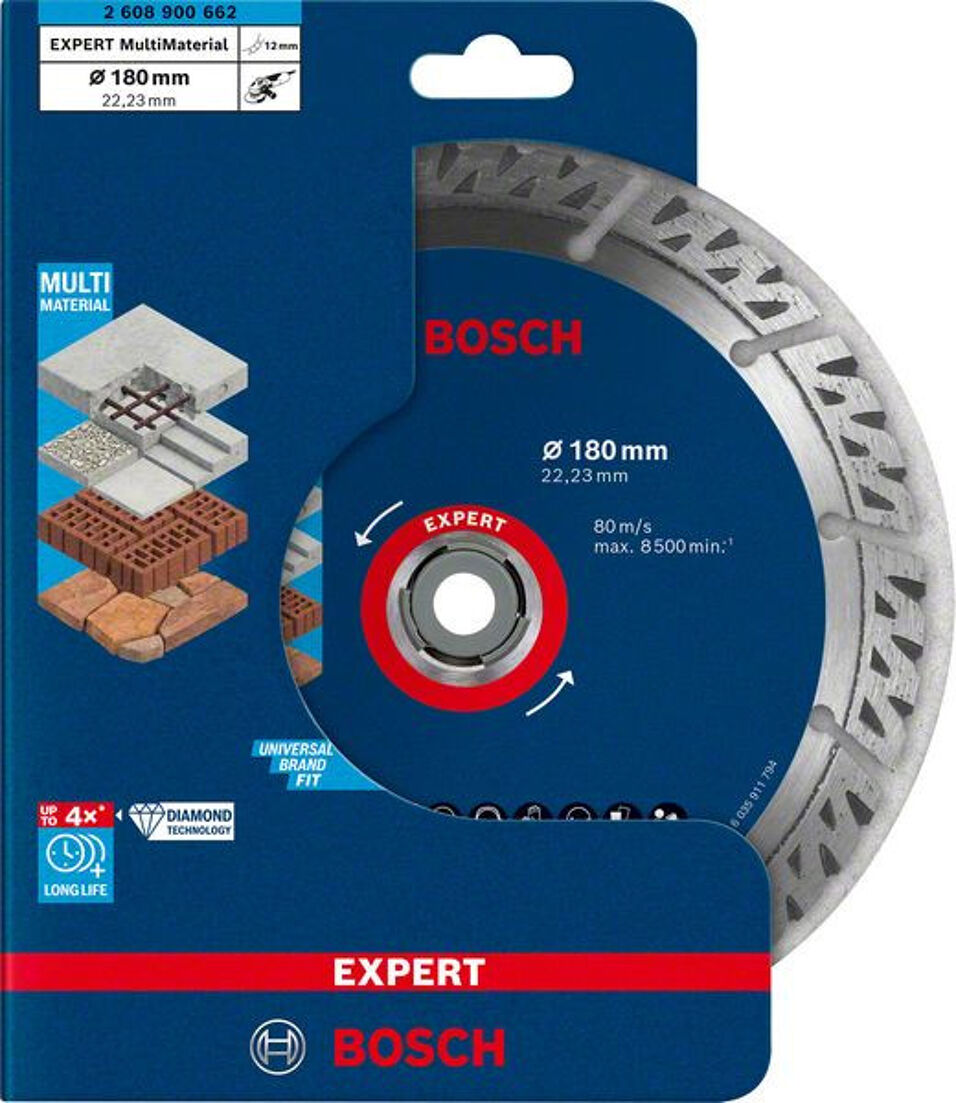 Product afbeelding Bosch diamantschijf mm     180