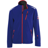 fortis softshell jas 24 blauwrood