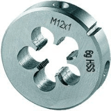 Format Snijplaat voor metrisch fijne draad HSS EN 22568 M12x1,50mm