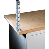 Werkbank-opbouw draagzuil links    350mm