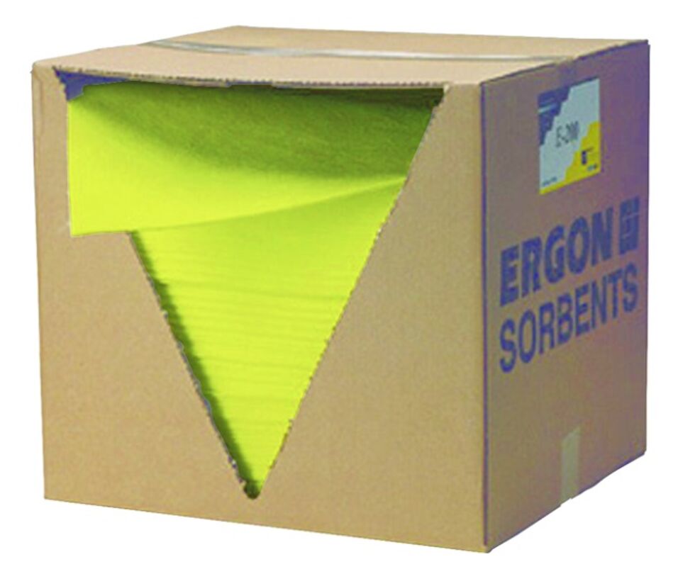 Product afbeelding Ergon olieabsorptiedoek EU 200 doos a 100 stuks 495052