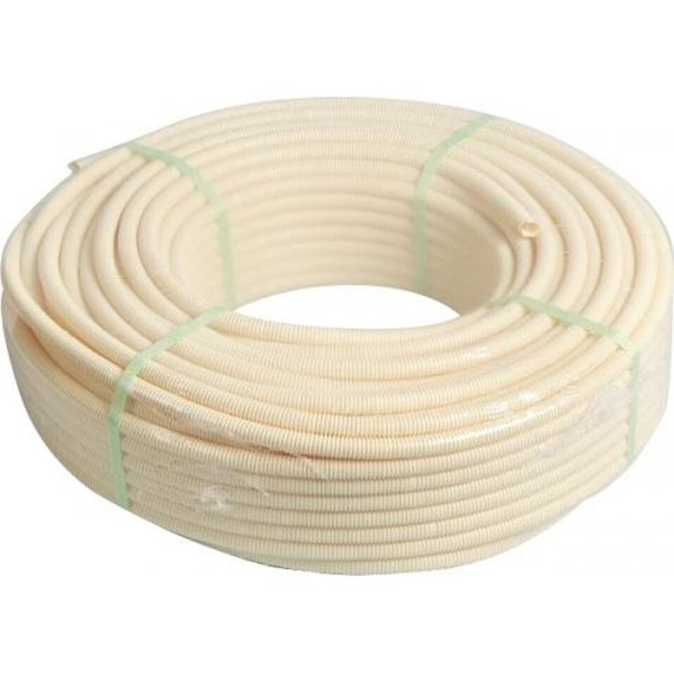 Product afbeelding Installatiebuis flexibel creme 5/8 a100mtr