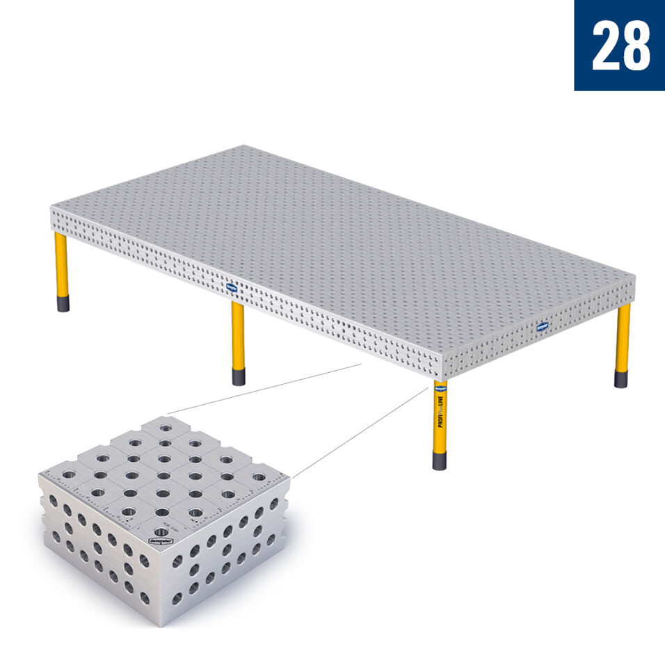 Product afbeelding Demmeler opspantafel PL 4000x2000x850 mm