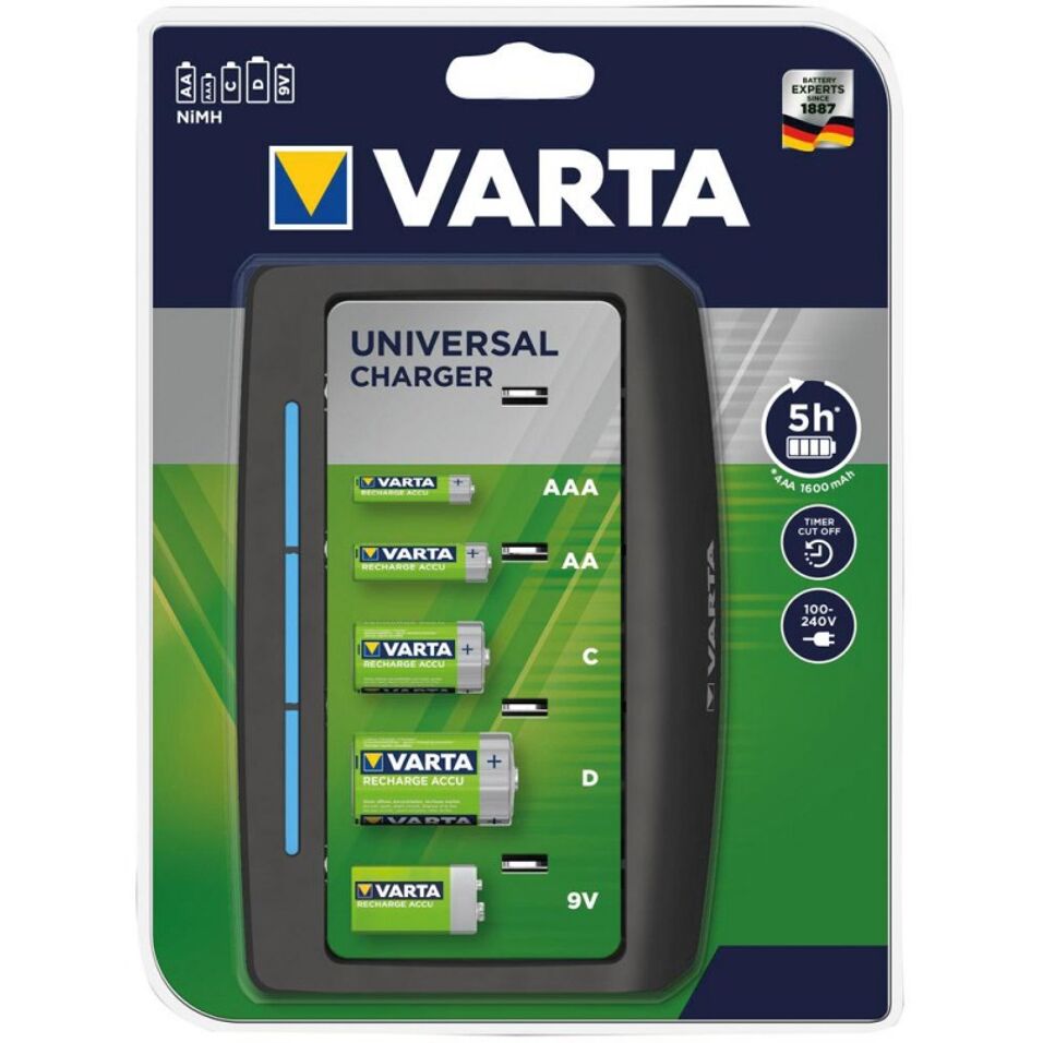 Product afbeelding Varta batterijlader Multi Charger+