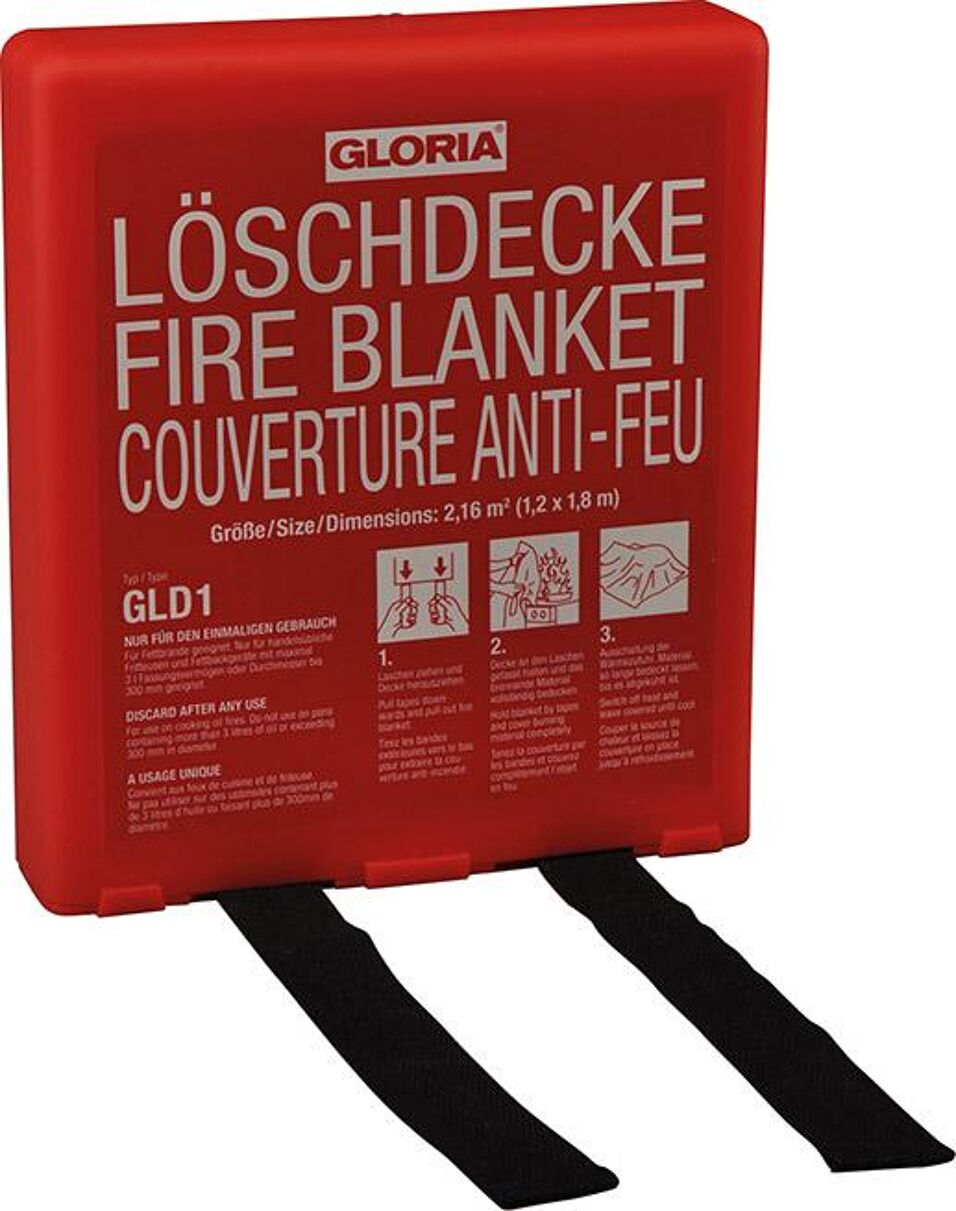 Product afbeelding Jutec blusdeken in box GLD1 1200x1800mm