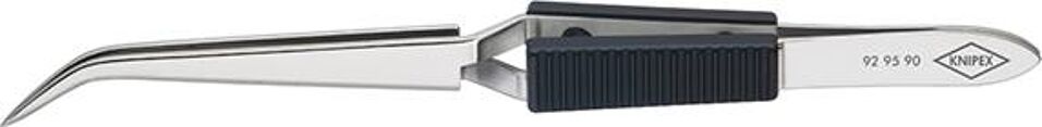 Product afbeelding Knipex Kruispincet spits, gebogen vernikkeld 160mm