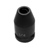 Impact bithouder 1/2" met 1/4"  opname