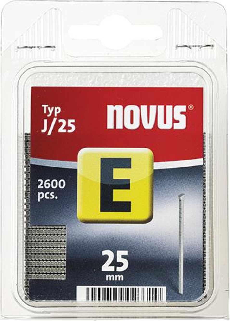 Product afbeelding Novus Spijker E Type J 19 mm 2600st